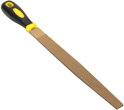 Dailygoods- Deadflat-vijl Duurzaam - Diamantgecoat - Nauwkeurige Afwerking - Voor Metaal/Hout/Glas - Lichtgewicht - 20,3 cm