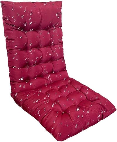 Tuinkussen met Hoge Rug - Terraskussen Ligstoel - Buiten Ontspannen - Waterdicht Katoen - 110 x 50 x 10 cm