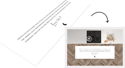 Keukenloper - Loper keuken - Kerstmis - Quotes - Lucas 2:6-7 - Spreuken - Kerst - 150x50 cm - Keukenloper vinyl