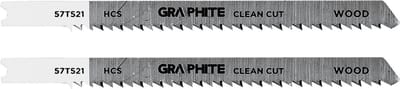 GRAPHITE Serie - Decoupeerzaagblad - 10 TPI - HCS - Omgekeerde Tanding