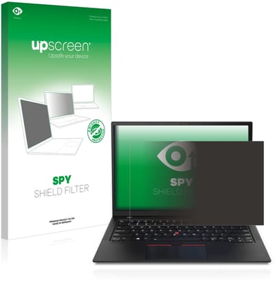 upscreen - privacyscherm voor Lenovo ThinkPad X1 - privacy filter screenfilter Blauwlichtfilter