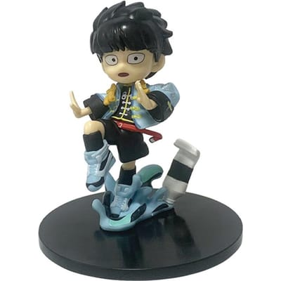 Bushiroad PalVerse Mob Psycho100 Shigeo Kageyama Arataka Reigen PVC Beeldje Anime Figuur Verzameling Model Speelgoed voor Kinderen black