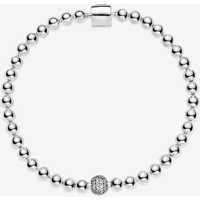 Nieuwe Fijne Sieraden Voor Vrouwen Bangle Fit Diy Bedel 925 Sterling Zilver Dames Armbanden Sieraden Dames Armband 16cm zilver