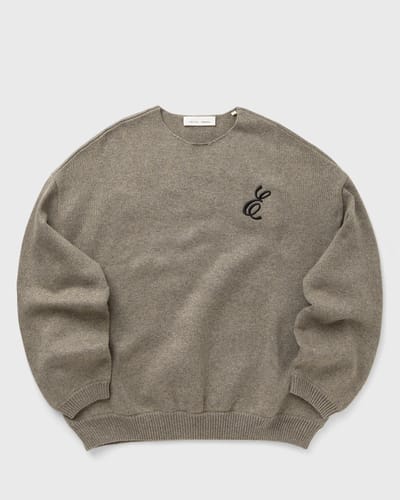 WAFFLE CREWNECK SWEATER
