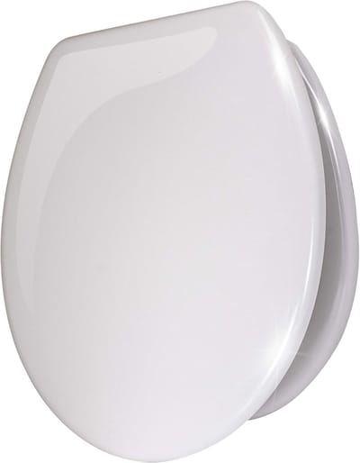 Toiletbril - Toiletdeksel - Badkamer Upgrade - Soft Close Mechanisme - 46 cm Lengte - Wit
