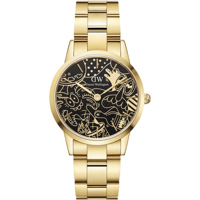 Daniel Wellington DW Iconic Steven Harrington 36mm Gold