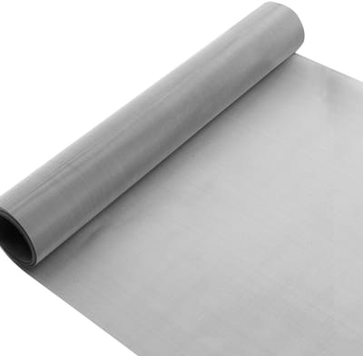 Dailygoods- Gaasrol 304 Roestvrij Staal - Fijn Gaasplaat - 2 Meter x 30 Cm - Filterscherm - Metalen Geweven Draad - Corrosiebestendig - Metaalgaas