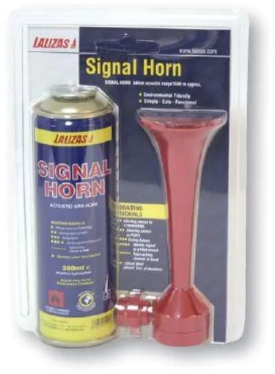 Lalizas signaal lucht hoorn set met gasvulling - 380ml