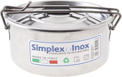 Food Container 18-10 D12-h6cm