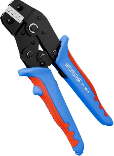 WEICON TOOLS Krimptang MULTI, voor het krimpen van MC4-stekkers/geïsoleerde adereindhulzen/geïsoleerde kabelschoenen