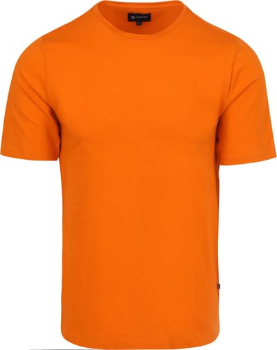 Suitable Respect T-shirt Jim Oranje - Maat XL - Heren - Casual T-shirts