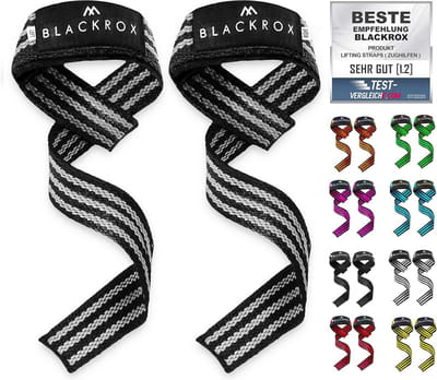 Verstelbare Lifting Straps met Voering voor Deadlifts en Krachttraining - Griphulpmiddel voor Mannen en Vrouwen