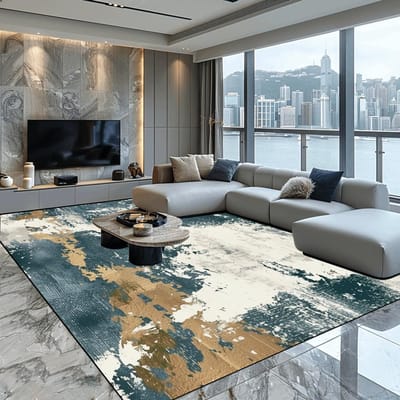 Moderne Abstracte Woonkamer Groot Vloerkleed Decoratie Huis Tapijt Zachte Flanellen Kleden voor Slaapkamer Antislip Sofa Zij Vloermatten 140*200cm