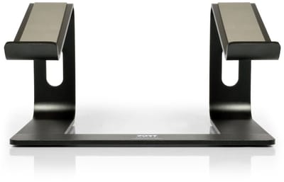 Port Connect Ergonomic Fixed Notebook Stand up to 15.6 - Aluminium