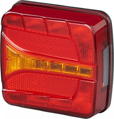 ProPlus LED achterlicht - 4 functies - E4-gekeurd - IP67 - 106 x 99 mm - links