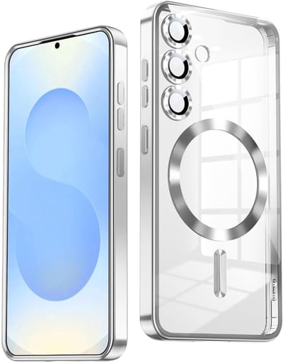 Hoesje Geschikt voor Samsung Galaxy A57 Hoesje Zliver - Geschikt voor MagSafeTelefoonhoesje - soft siliconen Backcover