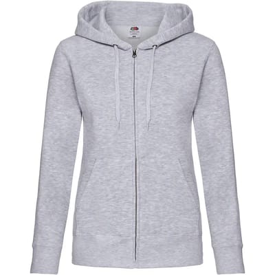 Dames Hoodie Fruit of the Loom Premium