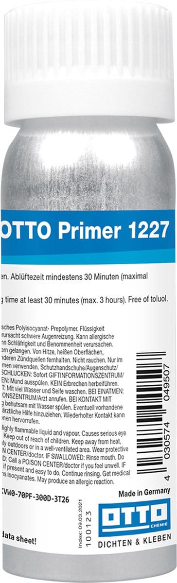Otto Primer 1227 hechtprimer - 100 ml blik - voor kunststof bij siliconenkit en afdichting