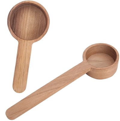 Dailygoods- Maatlepel 10 gram - Koffielepel - Walnoot Hout