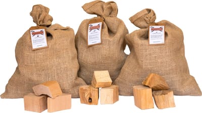 Chunks Assortiment | Elzen, Beuken, Kersen | BBQ | Rookhout | Kadopakket