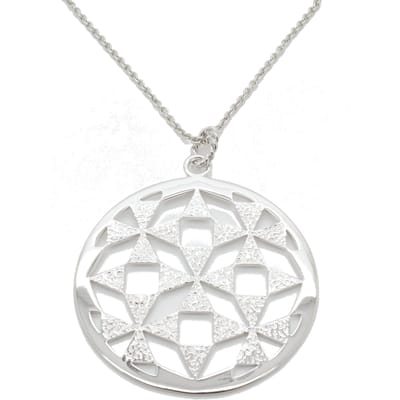Orphelia Dames 925 Echt Zilveren Ketting met Hanger - Zilver ZH-6037