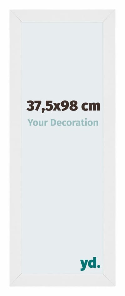 Your Decoration - Puzzellijst 37,5x98 cm - Wit Hoogglans - Puzzellijst 1500-2000 stukjes - MDF Fotolijst - Mura