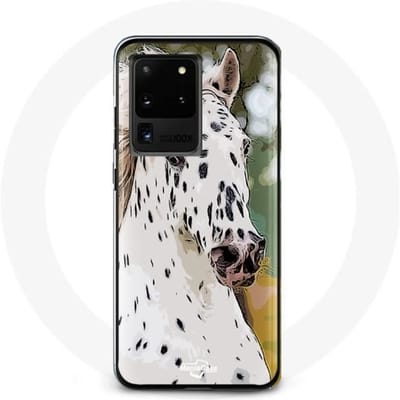 Hoesje voor Samsung Galaxy S20 Ultra Appaloosa Wit Paard