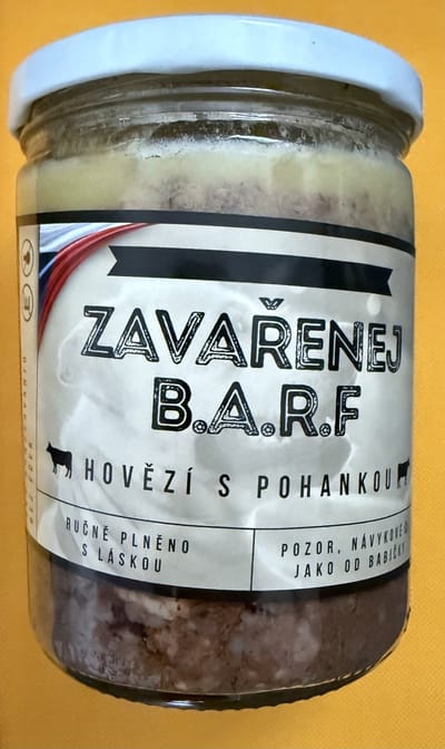 BARF - Canned B.A.R.F. RUNDVLEES MET BOEKWEIT