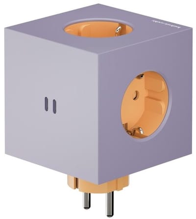 AVOLT - Square 2 - Adapter - 30W - Dual USBC - Lavender Glow *Limited 2999pcs*