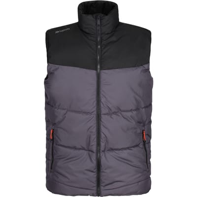 Regatta Geïsoleerde bodywarmer heren Regime (Strijkijzer/zwart)