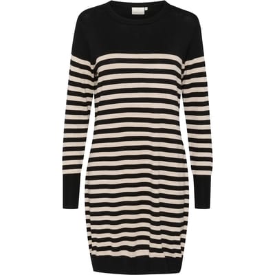 Gestreepte dames trui jurk KAFFE Astrid