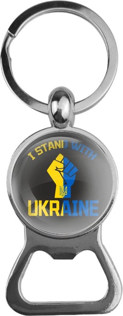 Bieropener Glas - I Stand With Ukraine - Oekraine