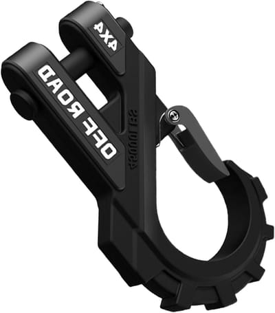 Kettinghaak - Trekhaak - Voertuigen Zekeren - Hoge Trekcapaciteit - 3/8 inch - Zwart