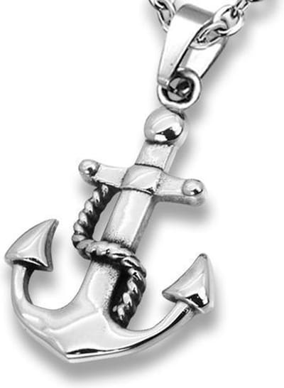Amanto Ketting Aremi B - 316L Staal - Anker - 25x38mm - 60cm