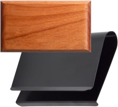Houten auto-geurdispenser met magnetische clip voor zonneklep, frisse geur en stijlvolle interieurverlichting in je voertuig