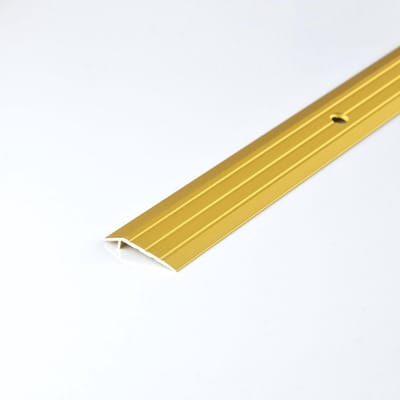 Vloerprofiel Aluminium - Afdekstrip Egalisatie - Nivelleren Vloeren - 5 mm Niveauverschil - 900 mm - Goud