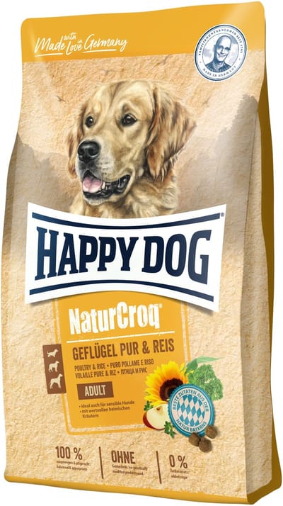 Happy Dog Geflügel Pur & Reis (Gevogelte & Rijst) - 4 kg