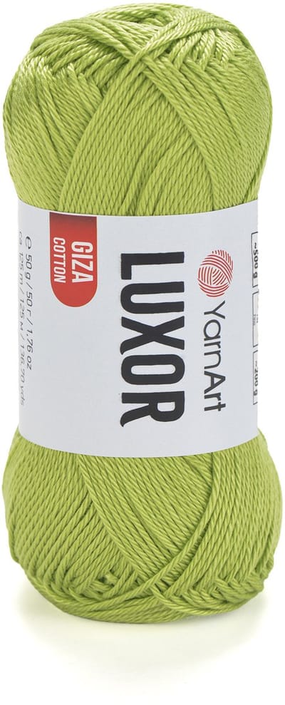 YarnArt Luxor – Gemerceriseerd Katoen Garen – 50g – ±125m – Glanzend Haakgaren – Voor Kleding & Accessoires - Kleur 1237