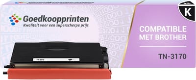 Huismerk Brother TN-3170 toner cartridge zwart - 8.000 afdrukken