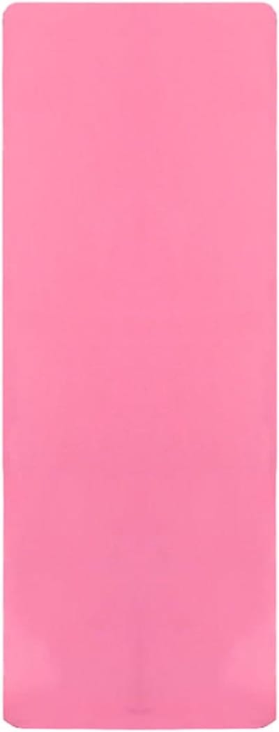 Dikke yogamat - Fitnessmat - Sporten thuis - Hoge dichtheid - 61 cm lang - Roze