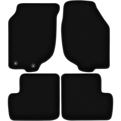 BASIC zwarte veloursmatten voor: Rover 200 hatchback (2000-2005)