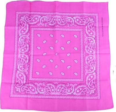 *** Boerenzakdoek Roze - Classic Zakdoek – Bandana Lila - Sport&Spel - van Heble® ***