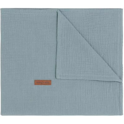 Baby's Only Ledikantdeken - Baby deken Breeze - Dekentje voor jongens en meisjes - 0.6 TOG - 100x135 cm - Stonegreen - 100% katoen