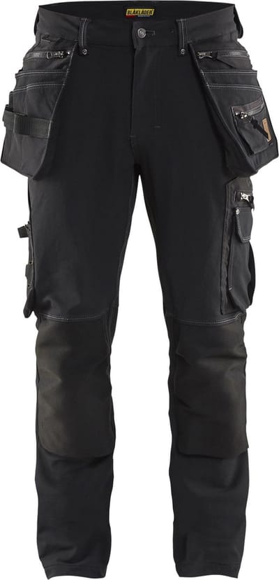 Blaklader Werkbroek met 4-weg stretch X1900 1998-1644 - Zwart - C58