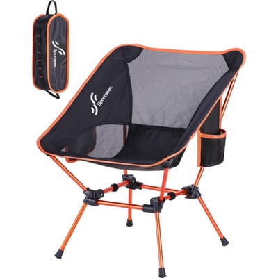 Campingstoel, lichtgewicht draagbare opvouwbare backpackstoel