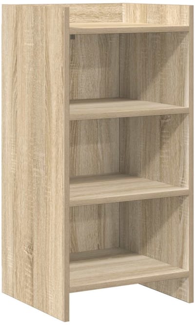 vidaXL - Dressoir - Sonoma - Eiken - 40 - x - 36 - x - 80 - cm - Bewerkt - hout