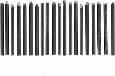 Hoogwaardige DIY Anvil Chisel Set voor Juweliers met 20 Duurzame Gereedschappen voor Handgemaakt Sieraden