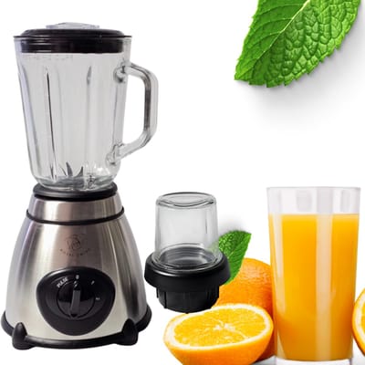 Royal Swiss® Blender – 1,5Lliter Glas – 1030W Krachtige Motor – IJscrusher Functie – RVS – Smoothie maker