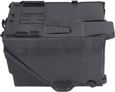 Accubak Beschermhoes - Batterijhouder Afdekking - Auto Accu Beschermen - Hittebestendig ABS Kunststof - 30 x 23 x 20 cm