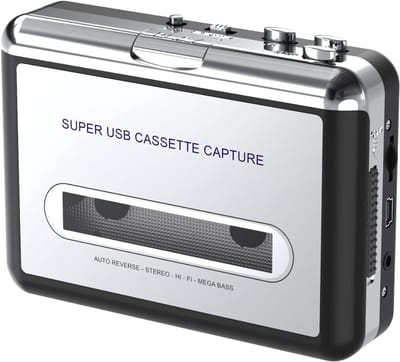 SNJY® Walkman - Casette Speler - Cassette Recorder - Zilver